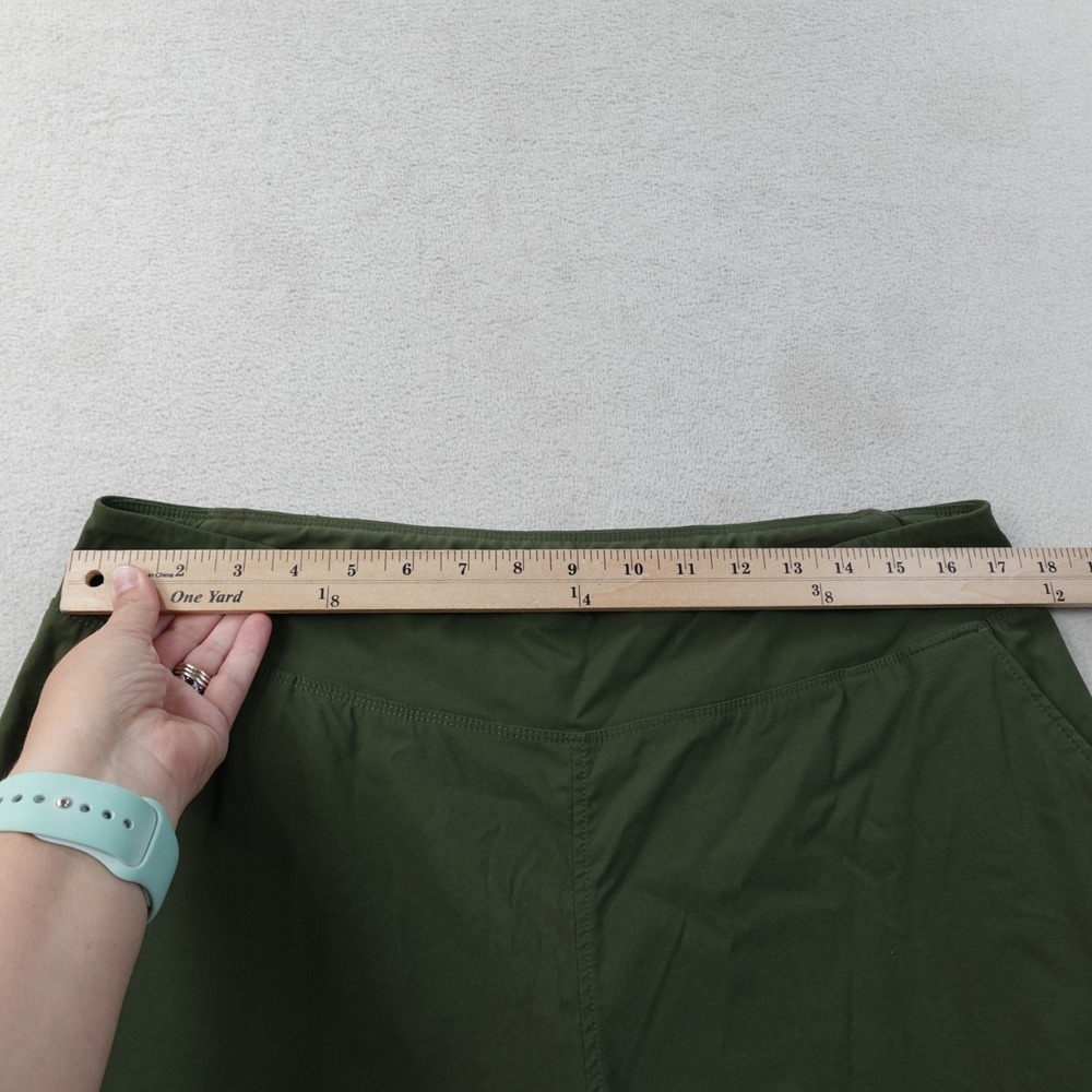 Mountain Hardwear Dynama 2 Ankle Pants Womens XL Green Pull On Outdoors Hiking - Picture 11 of 15